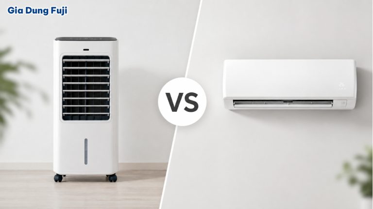 So sánh quạt điều hòa và máy điều hòa nhiệt độ: Loại nào phù hợp hơn?